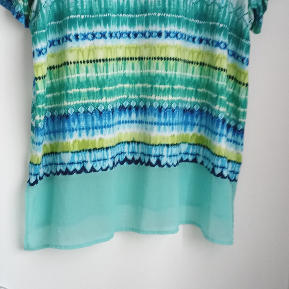 Womens Claudia Richard Top Plus Size 3X - Picture 3 of 6